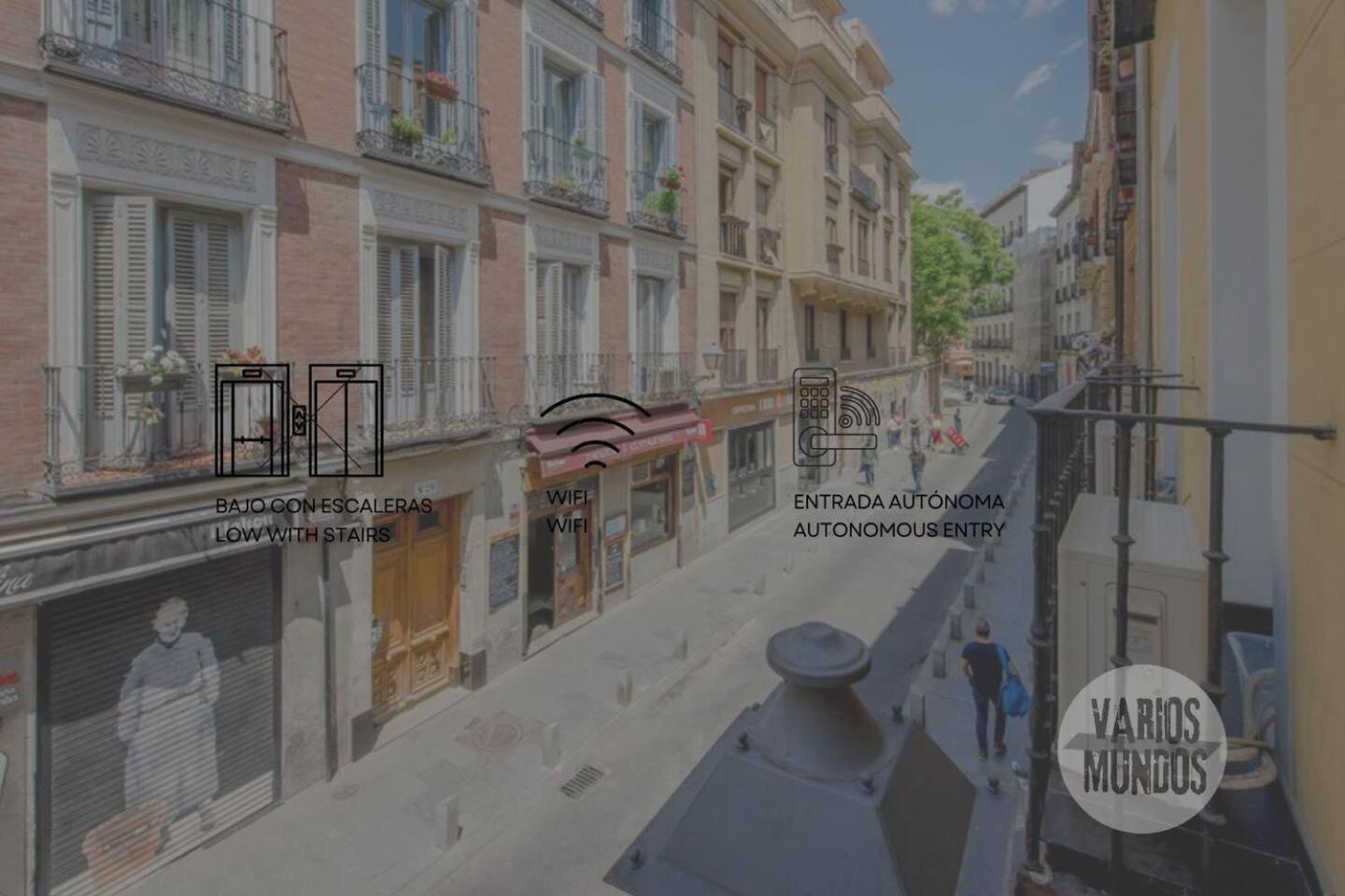 Nuevo Apt De 7Pax Entre La Cava Alta Y La Cava Baja Apartment Madrid Luaran gambar